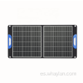 Mejor panel solar plegable para acampar al aire libre de Mono 60W